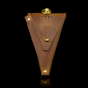 Кожаный брелок монетница "Бендерик"