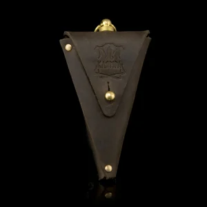 Кожаный брелок монетница "Бендерик"