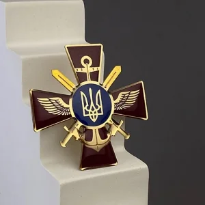 Кокарда Генеральний Штаб ЗС України