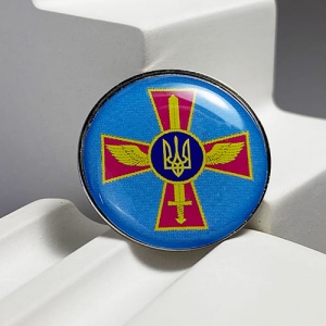 Значок Воздушных сил (Вооруженных сил Украины) круг
