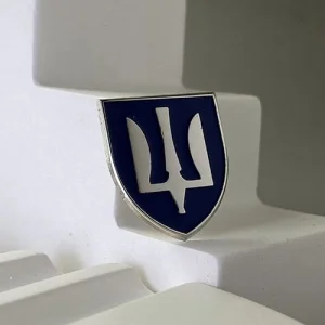 Значок ПС ВСУ Грозовое небо никель