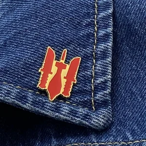 Значок Слава ЗСУ red