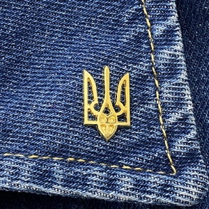 Значок Герб України, наскрізній