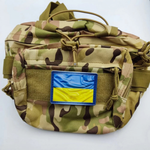 Нашивка желто-голубой флаг