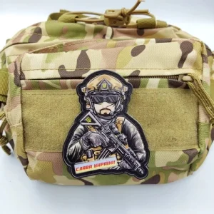 Шеврон ЗСУ об'ємна Слава Україні захисник