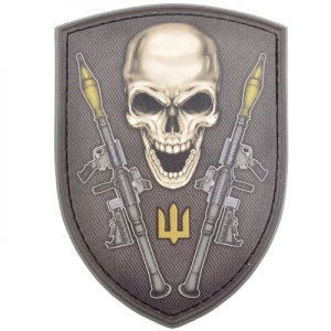 Шеврон Череп РПГ