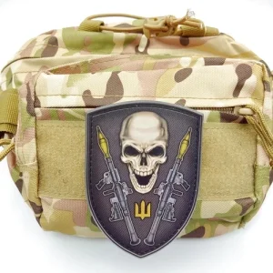 Шеврон Череп РПГ