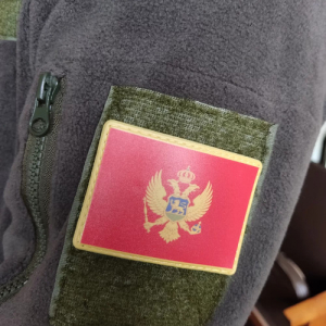 Нашивка прапор Чорногорія