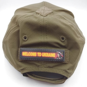 Шеврон Welсome to Ukraine 2*8 cм