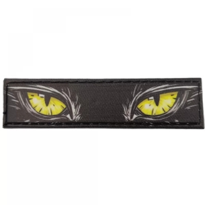 Шеврон Кошачьи глаза 2*8 см №10