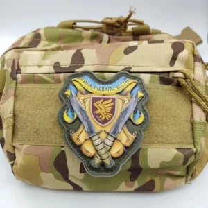 Шеврон Сила, відвага, честь 95 ОДШБр об'ємний