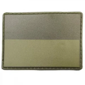 Нашивка прапор України темна олива 50*70 мм