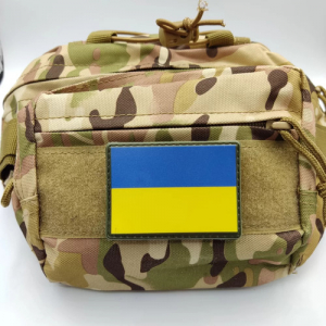 Флаг Украины нарукавный знак олива 50*70 мм
