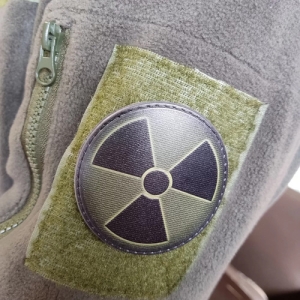 Нашивка Радиация олива