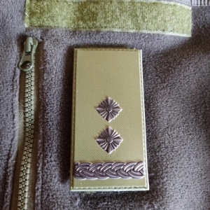 Об'ємний погон ЗСУ олива підполковник