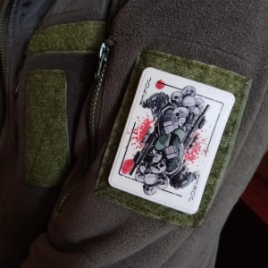 Шеврон Джокер объемный