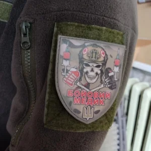Шеврон бойовий медик мультикам