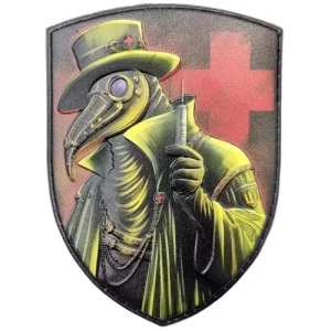 Шеврон Чумний лікар об'ємний