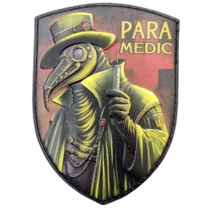 Шеврон Чумний лікар Para Medic об'ємний