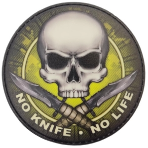 Шеврон No knife No life