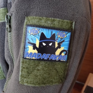 Шеврон Pew Pew Madafakas удивлен