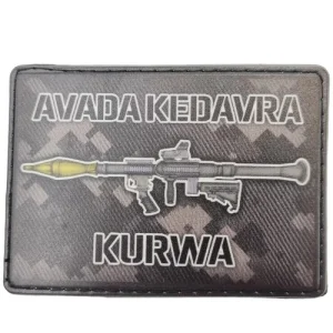 Шеврон Avada Kedavra Kurwa гранатомет