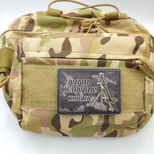 Шеврон Avada Kedavra Kurwa миномет