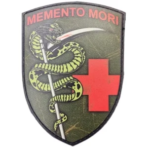 Шеврон медичний Memento mori
