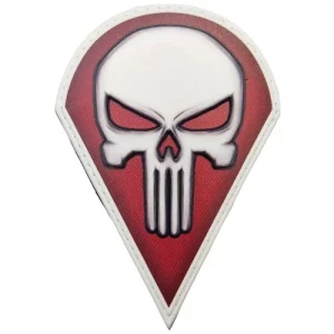 Нашивка Каратель красный