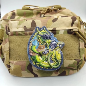 Шеврон Зелений дракон 2024