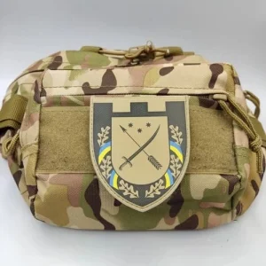 Шеврон ЗСУ 128 окрема бригада ТРО олива