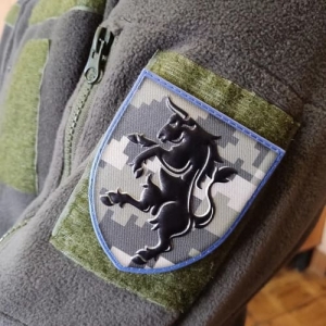 Шеврон ЗСУ 43 ОМБр піксель