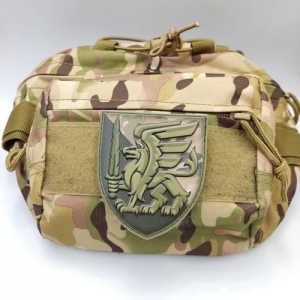 Шеврон ЗСУ 81 окрема аеромобільна бригада мультикам