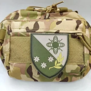 Шеврон ВСУ 57 отдельный полк связи и радиотехнического обеспечения олива