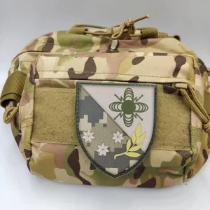 Шеврон ЗСУ 57 окремий полк зв'язку та радіотехнічного забезпечення піксель