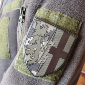 Шеврон ЗСУ 1 РТБр піксель