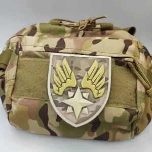 Шеврон ЗСУ А1977 зірка з крилами мультикам