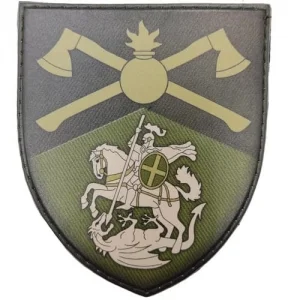 Шеврон ЗСУ 48 Кам'янець-Подільська інженерна бригада олива