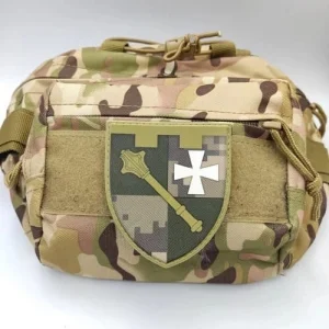 Шеврон Регіональне управління Сил ТрО Захід Збройних Сил України піксель