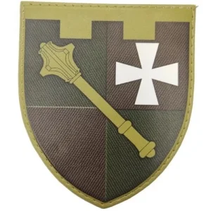 Шеврон Региональное управление Сил ТрО Запад Вооруженных Сил Украины олива