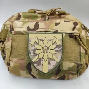 Шеврон ВСУ 128 отдельная горно-штурмовая Закарпатская бригада ОК Запад мультикам