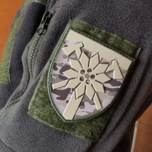 Шеврон ВСУ 128 отдельная горно-штурмовая Закарпатская бригада ОК Запад мультикам