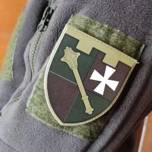 Шеврон Региональное управление Сил ТрО Запад Вооруженных Сил Украины олива