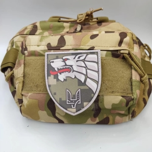 Шеврон ЗСУ 142-й навчальний центр ССО піксель