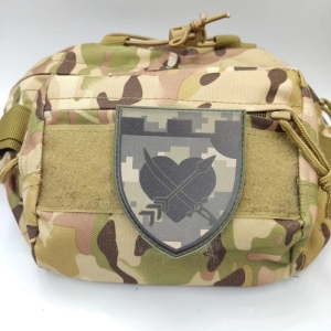 Шеврон ТрО 126 бригади ЗСУ Одеса піксель