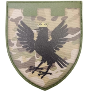 Шеврон ТрО 102 бригади ЗСУ Івано-Франківськ мультикам