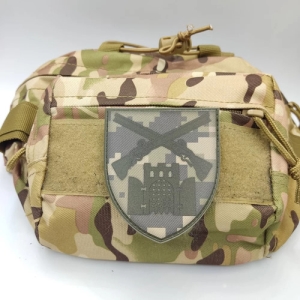 Шеврон ВСУ 23 Отдельный стрелковый батальон пиксель