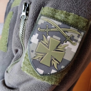 Шеврон ЗСУ 115 окрема механізована бригада піксель