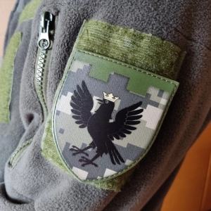 Шеврон ТрО 102 бригады ВСУ Ивано-Франковск пиксель