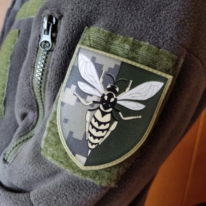 Шеврон ЗСУ 38 зенітний ракетний полк ОК Південь піксель